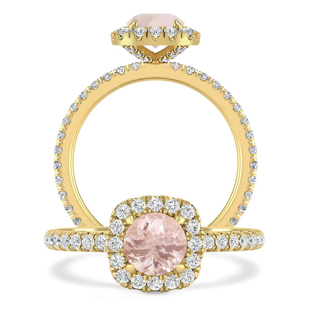 Yellow Gold - Morganite