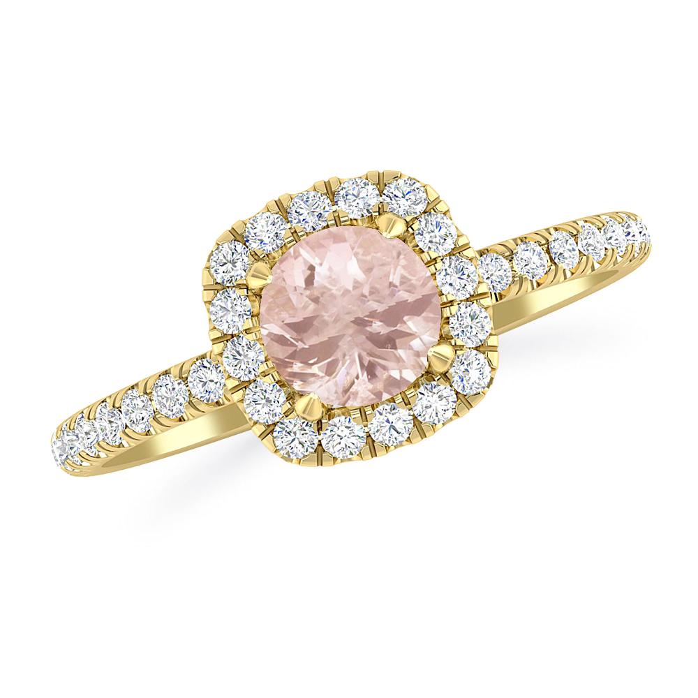 Yellow Gold - Morganite