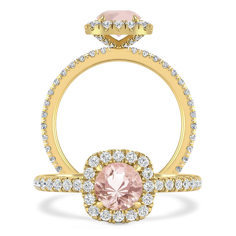 Yellow Gold - Morganite
