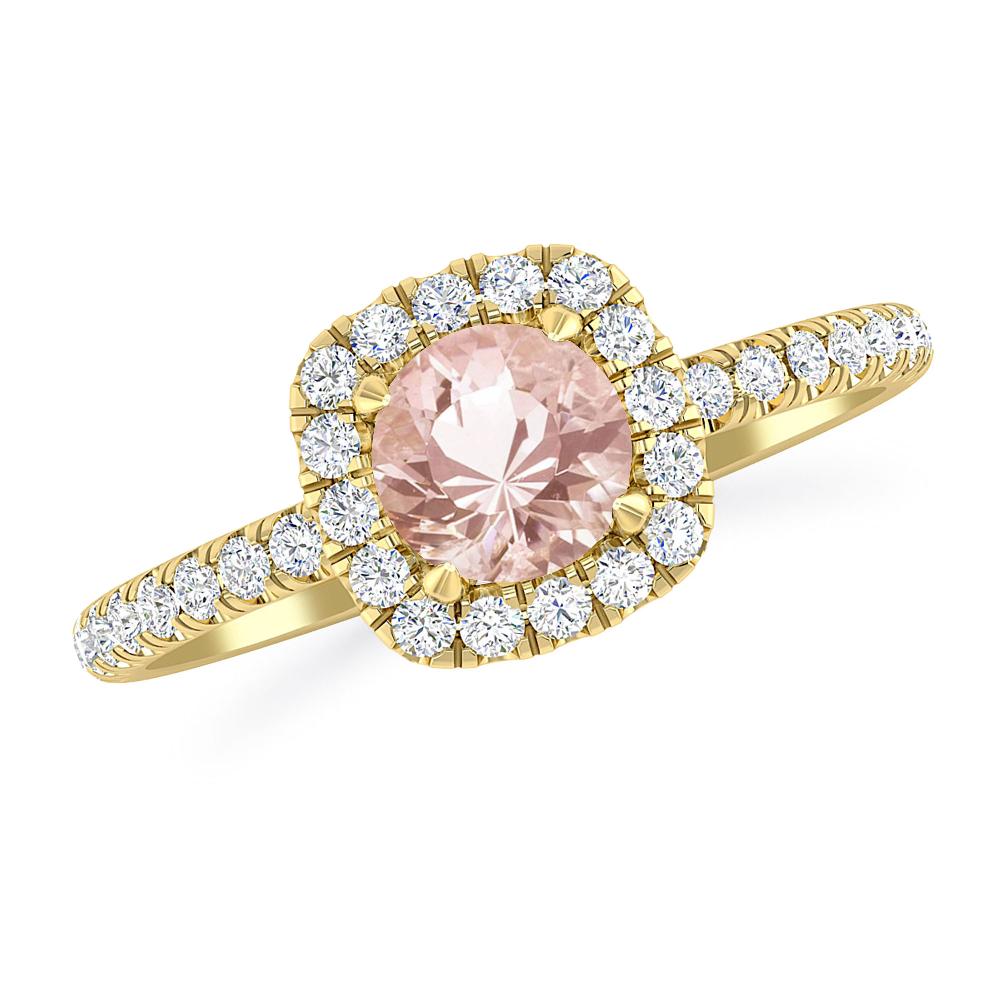 Yellow Gold - Morganite