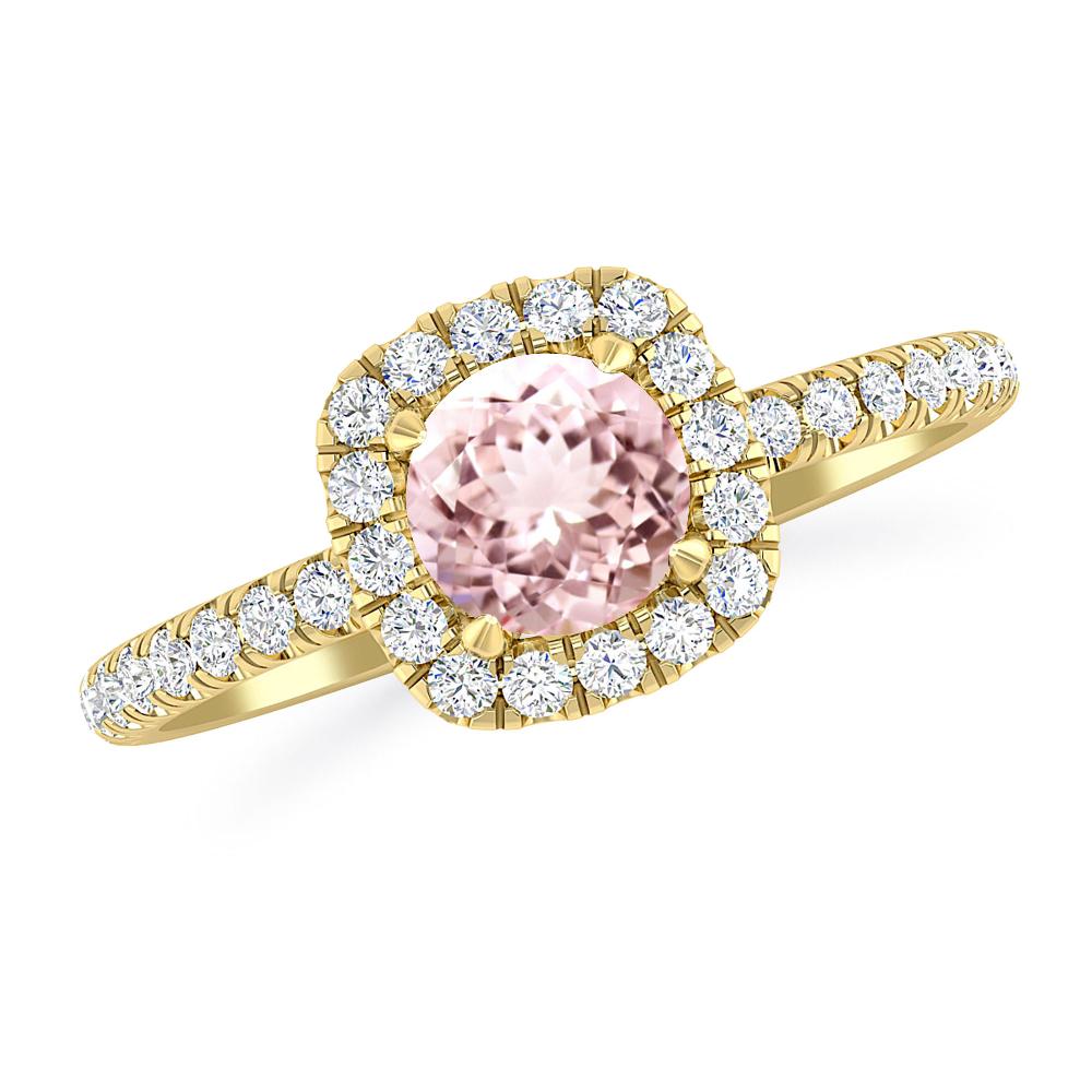 Yellow Gold - Morganite