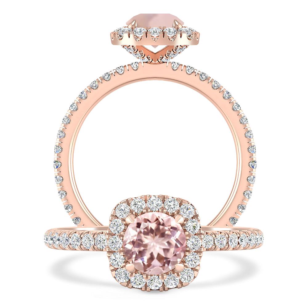Rose Gold - Morganite
