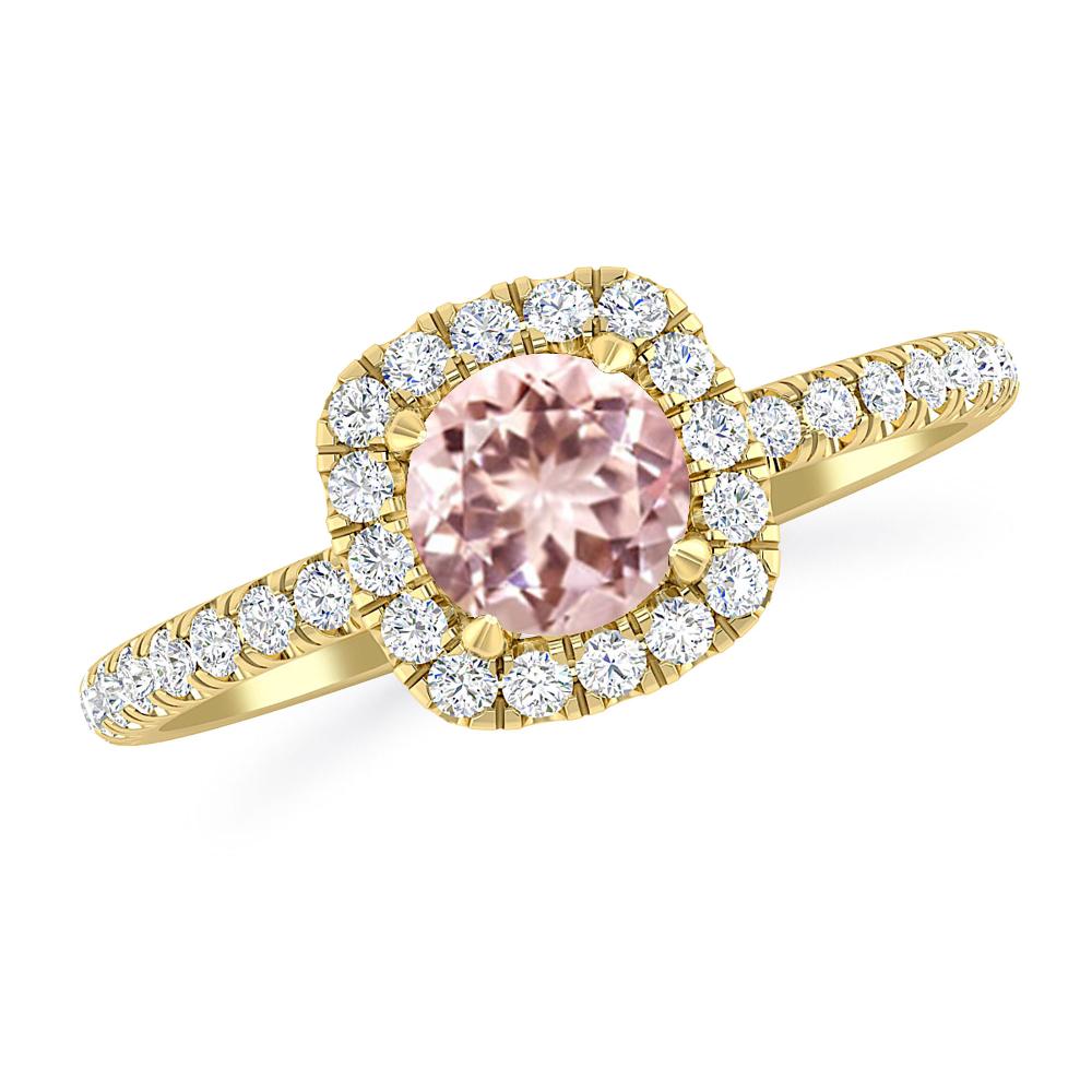 Yellow Gold - Morganite