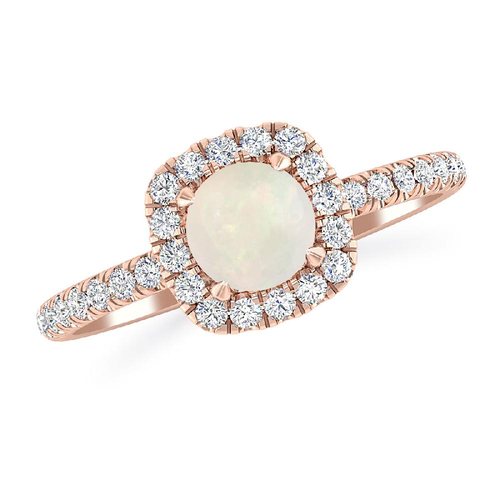 Rose Gold - Opal