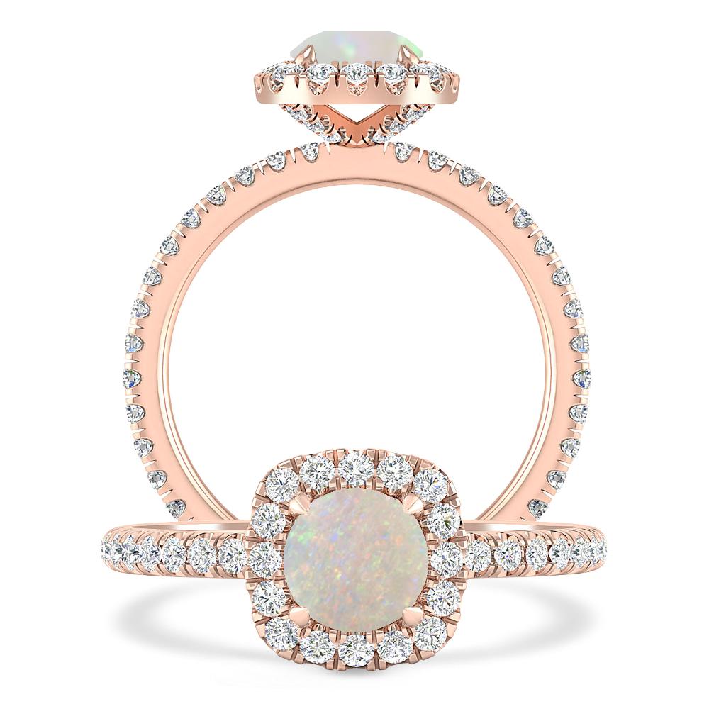 Rose Gold - Opal