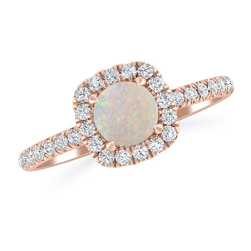 Rose Gold - Opal