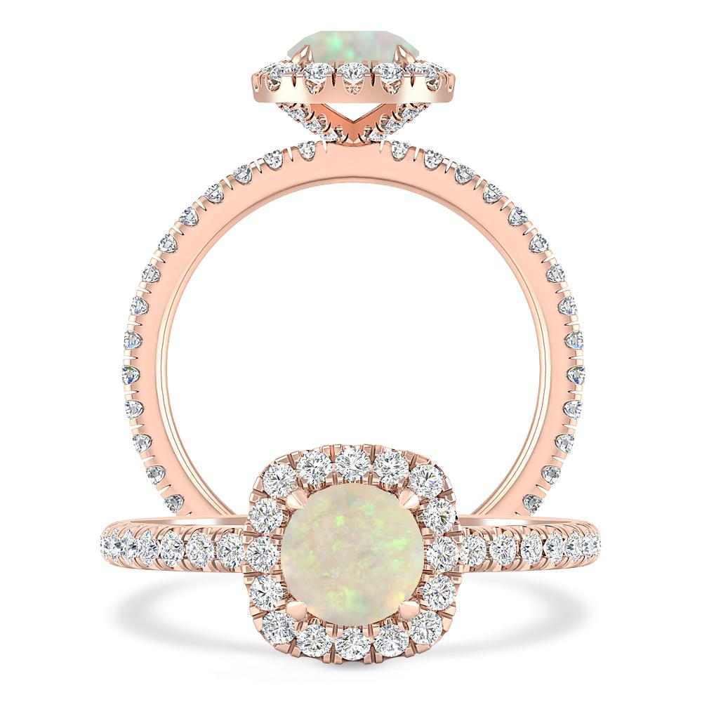 Rose Gold - Opal