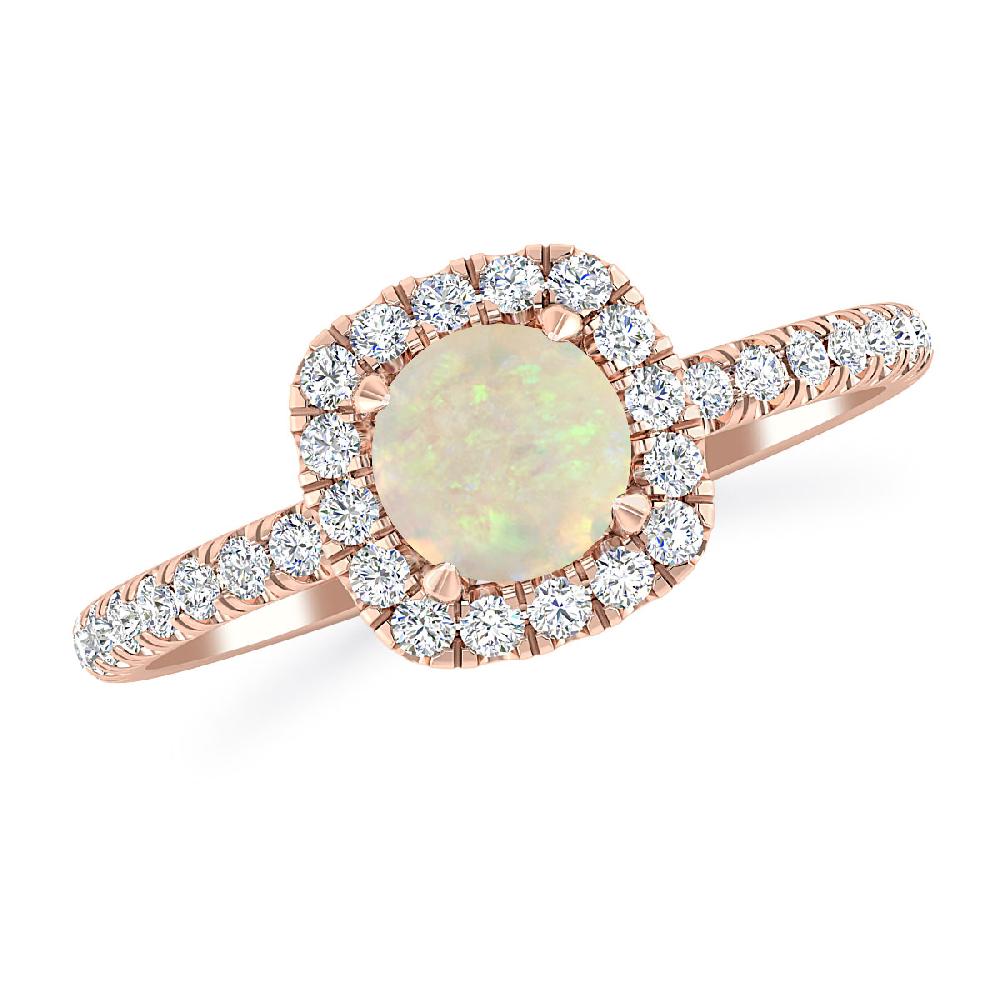 Rose Gold - Opal