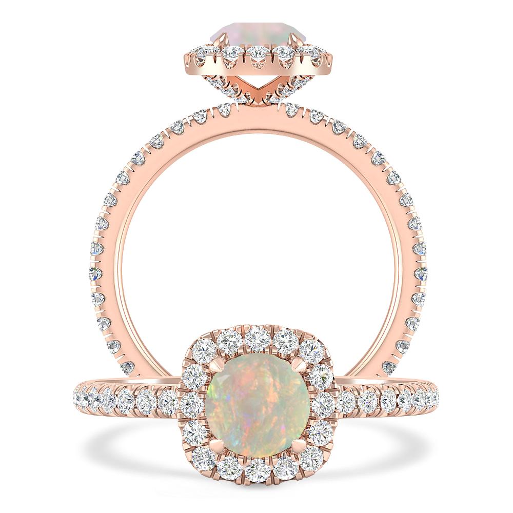 Rose Gold - Opal