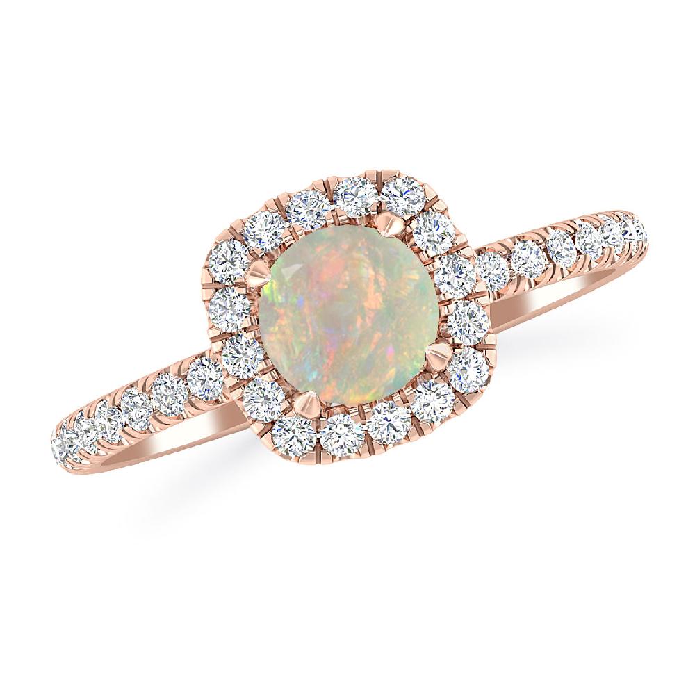 Rose Gold - Opal