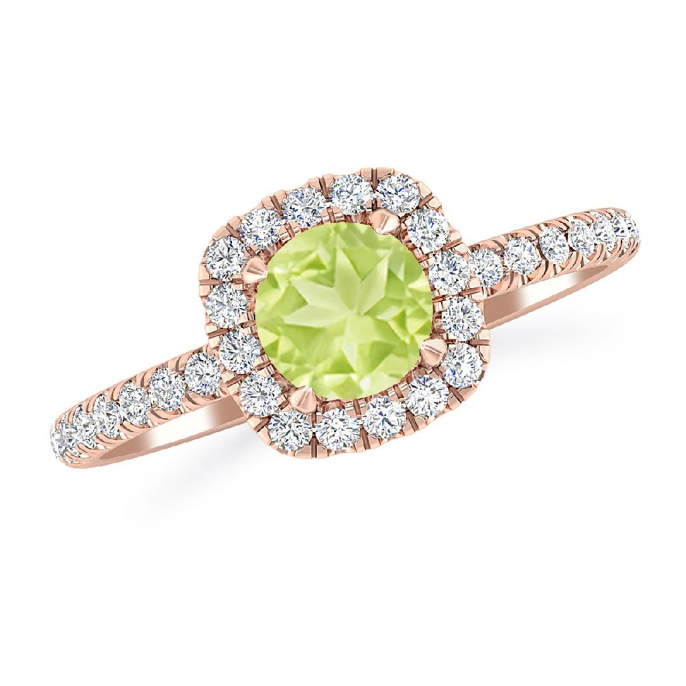 Rose Gold - Peridot