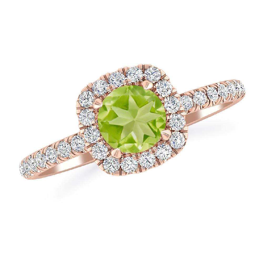 Rose Gold - Peridot