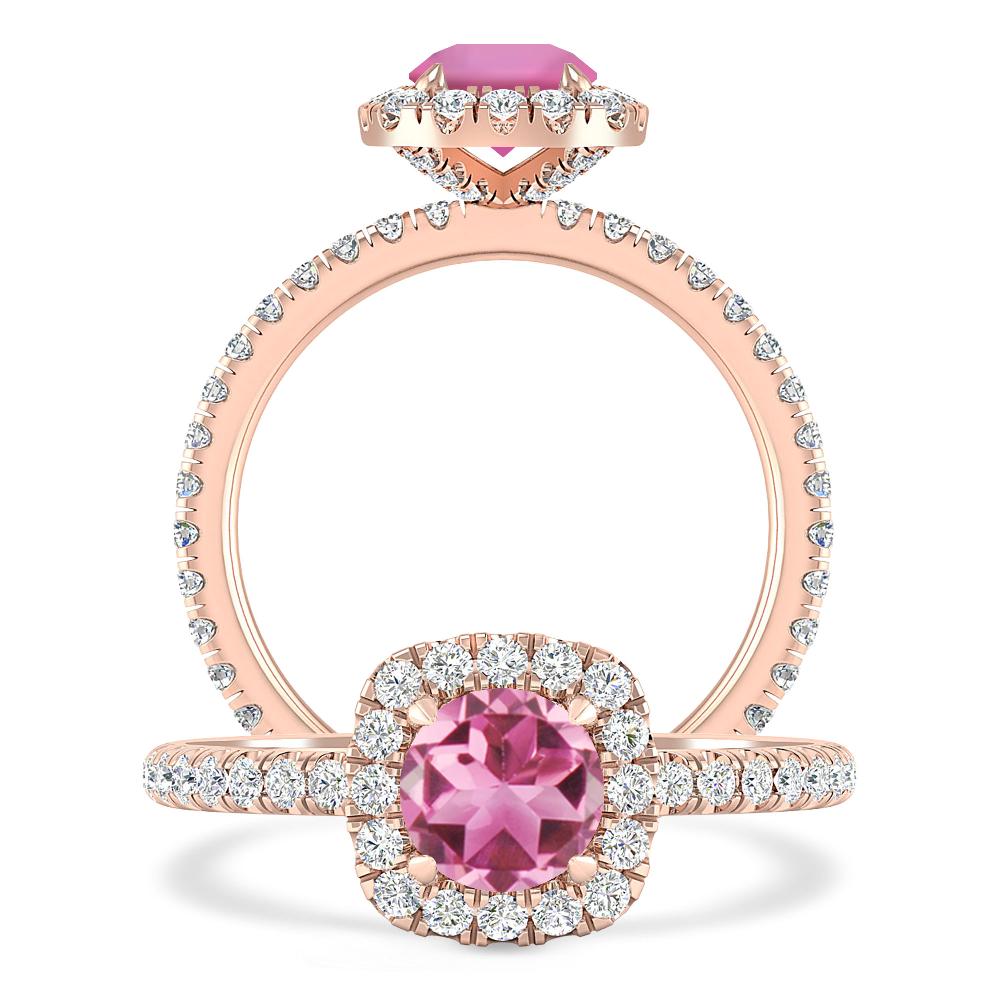 Rose Gold - Pink Tourmaline