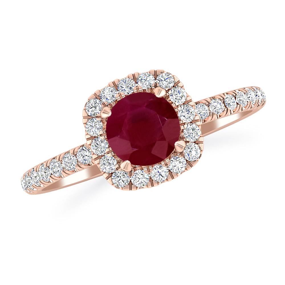 Rose Gold - Ruby
