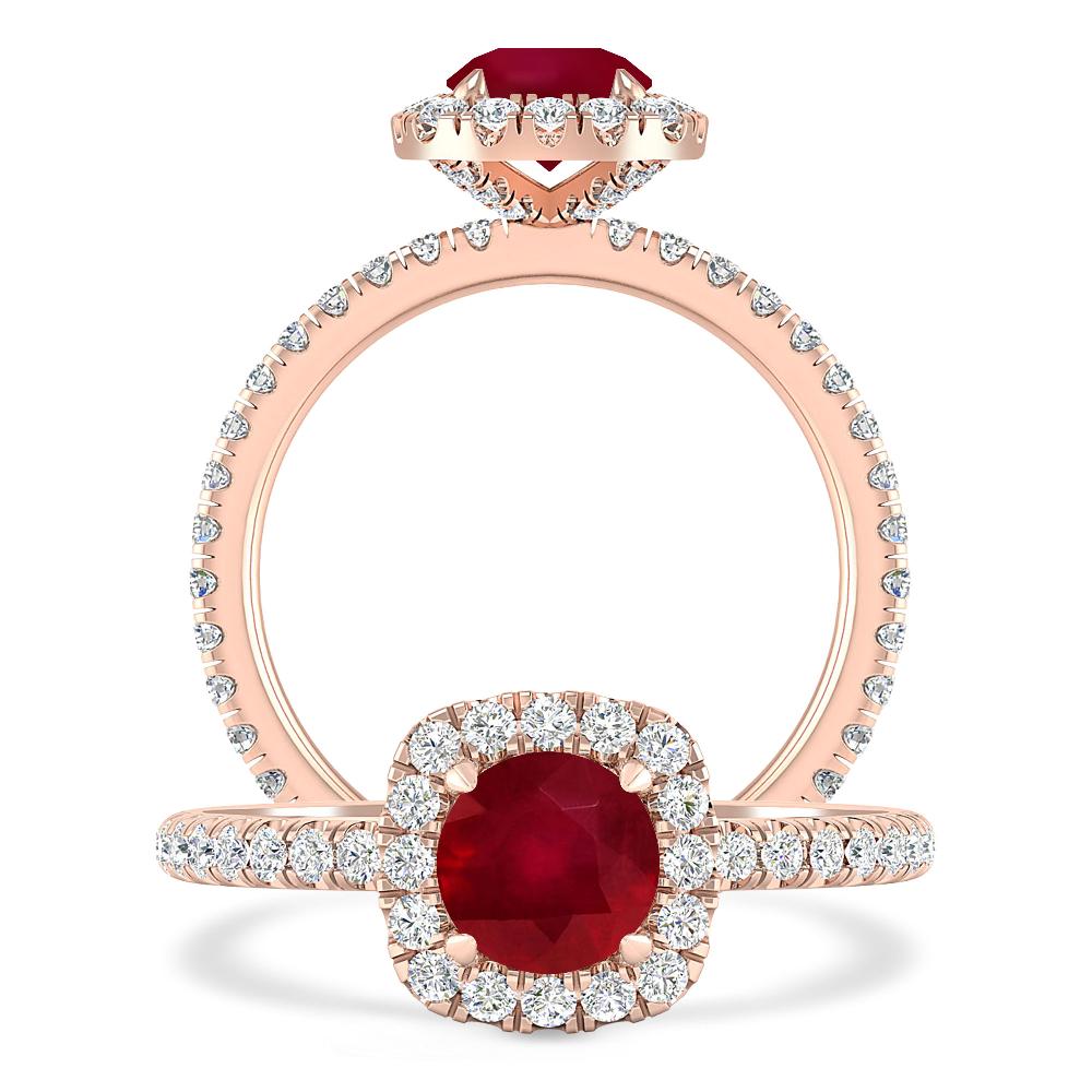 Rose Gold - Ruby