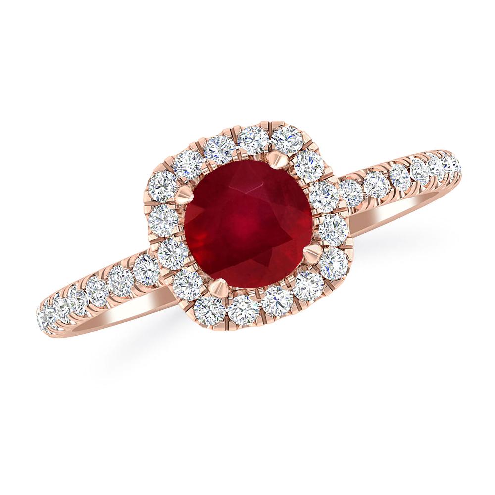 Rose Gold - Ruby