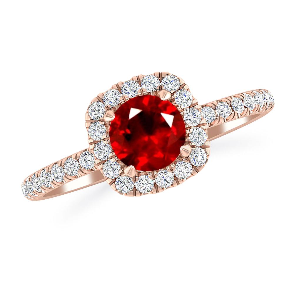 Rose Gold - Ruby
