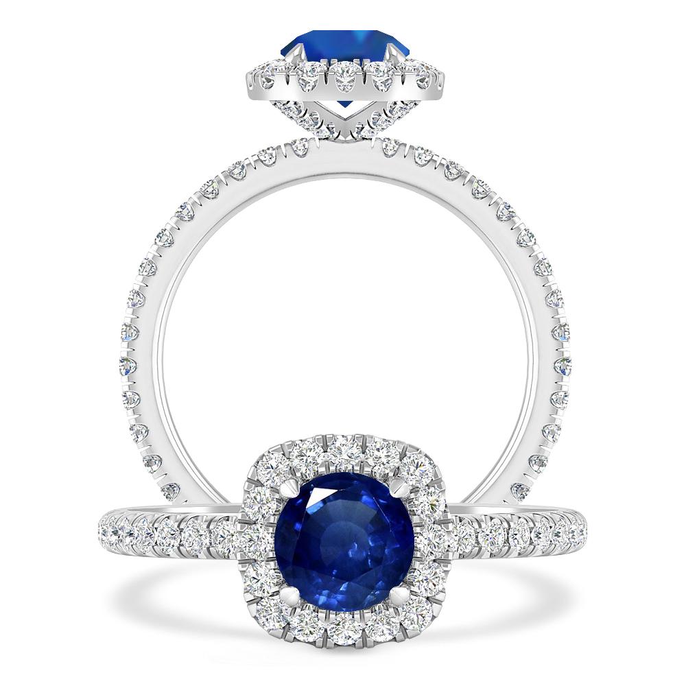 White Gold - Sapphire