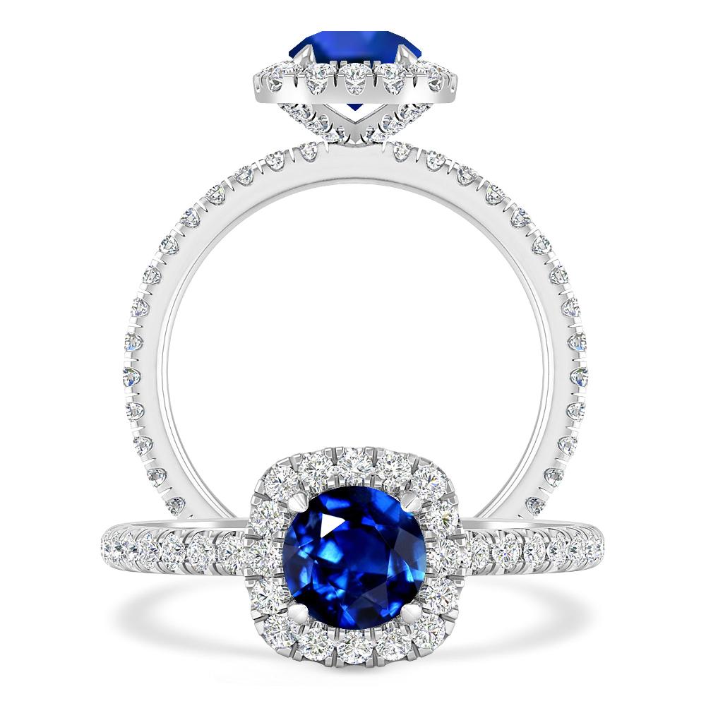 White Gold - Sapphire