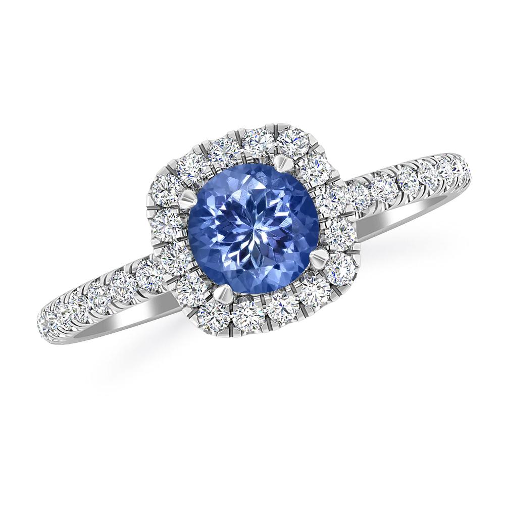 White Gold - Tanzanite