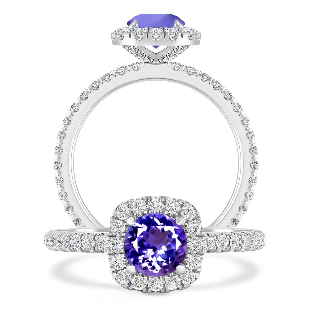 White Gold - Tanzanite
