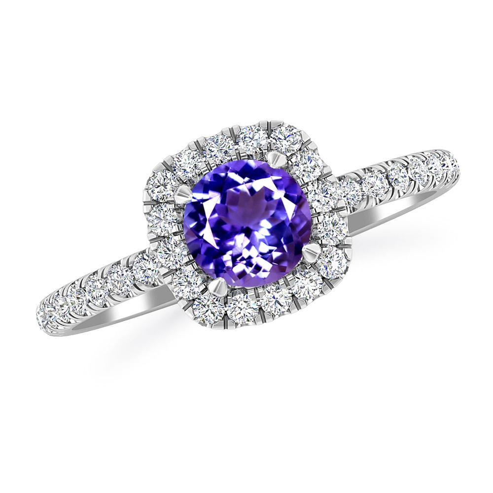 White Gold - Tanzanite