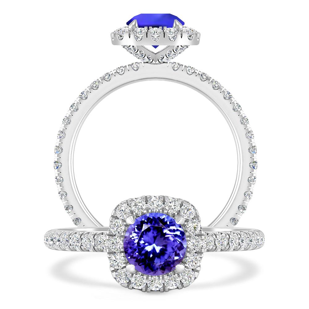 White Gold - Tanzanite