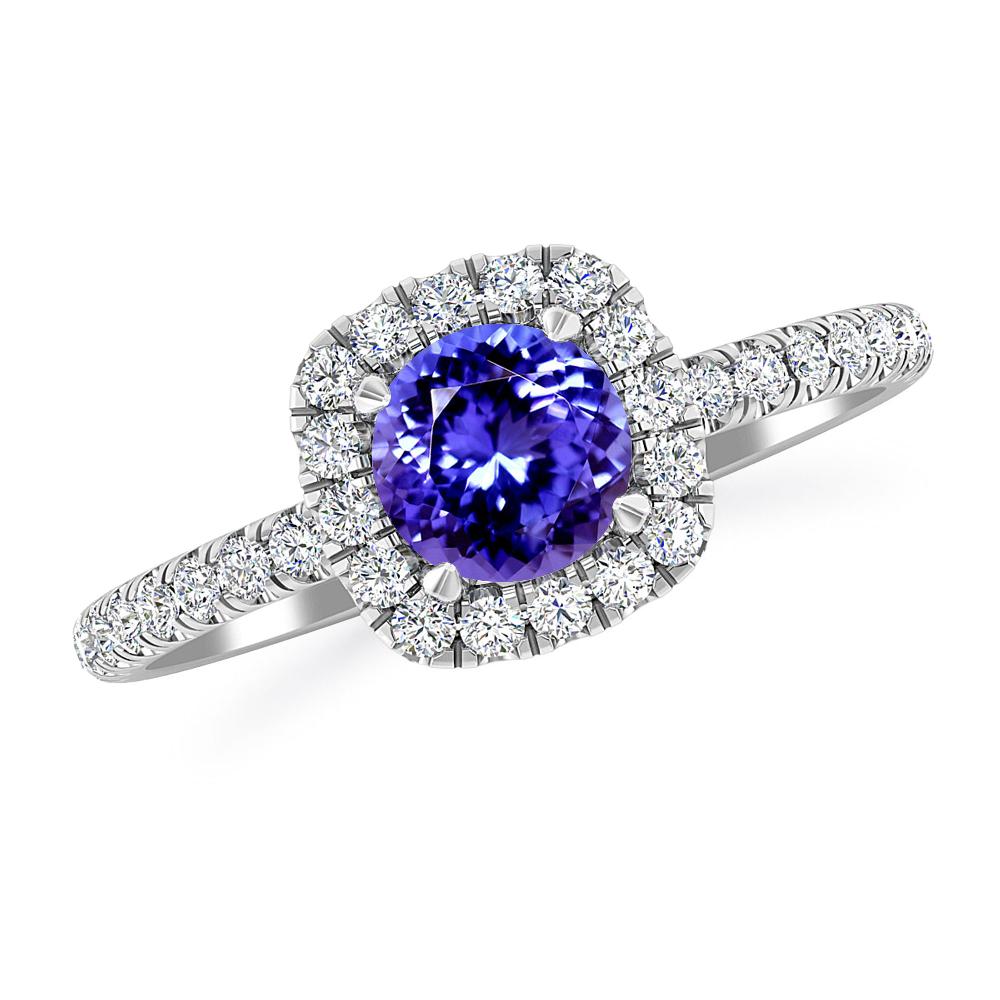 White Gold - Tanzanite