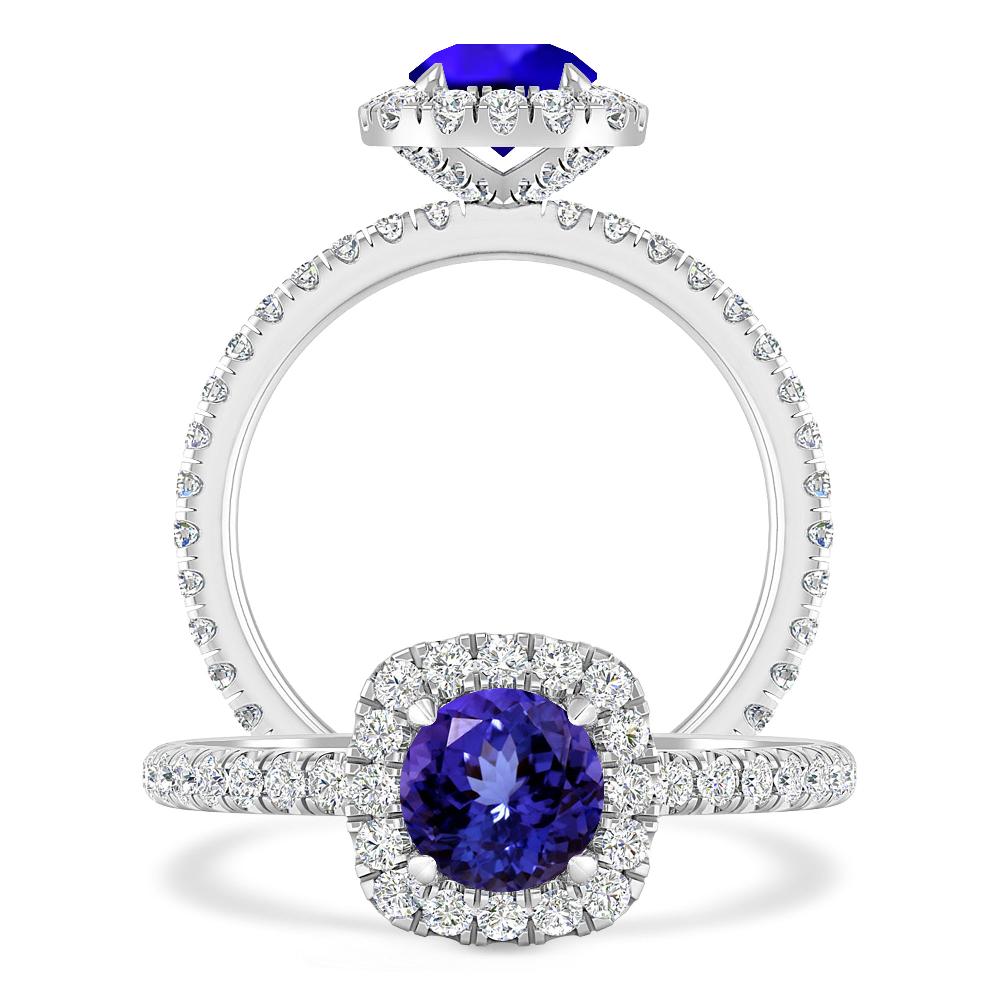 White Gold - Tanzanite
