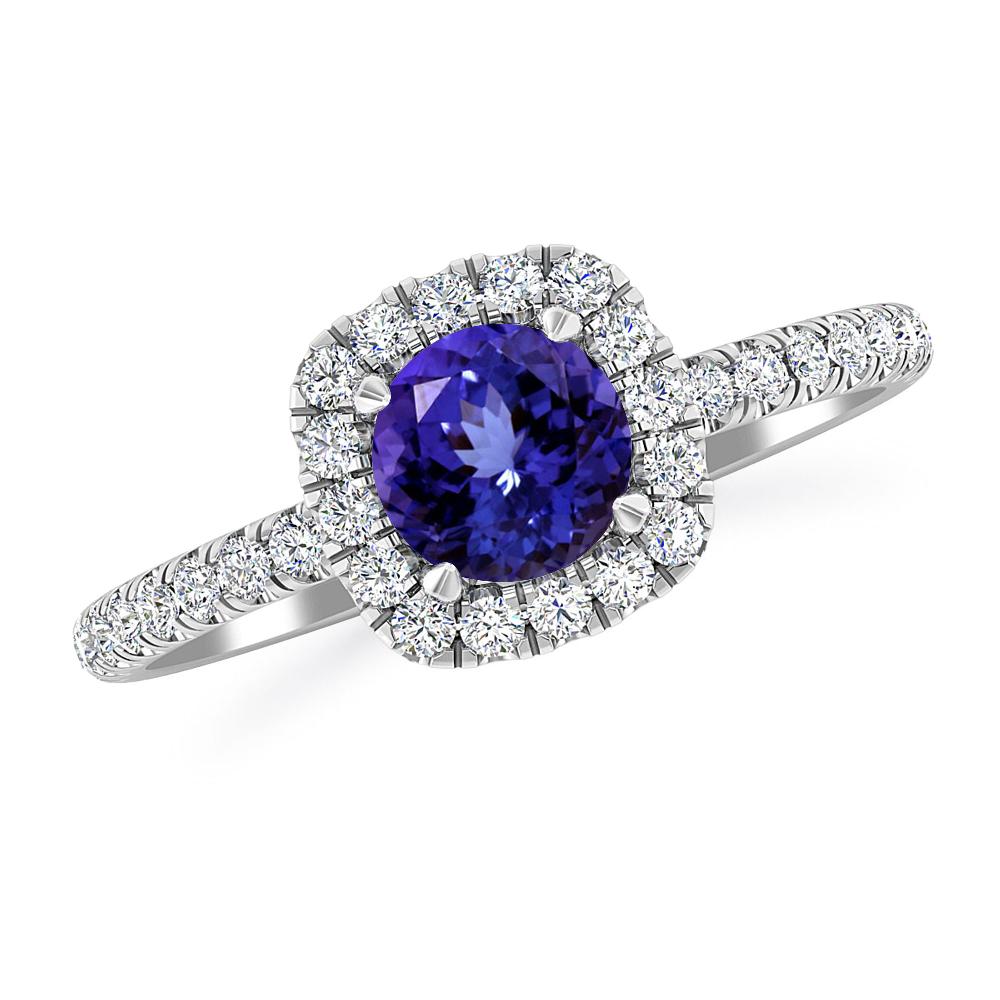 White Gold - Tanzanite