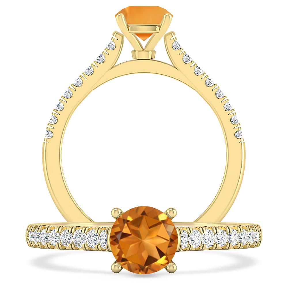 Yellow Gold - Citrine