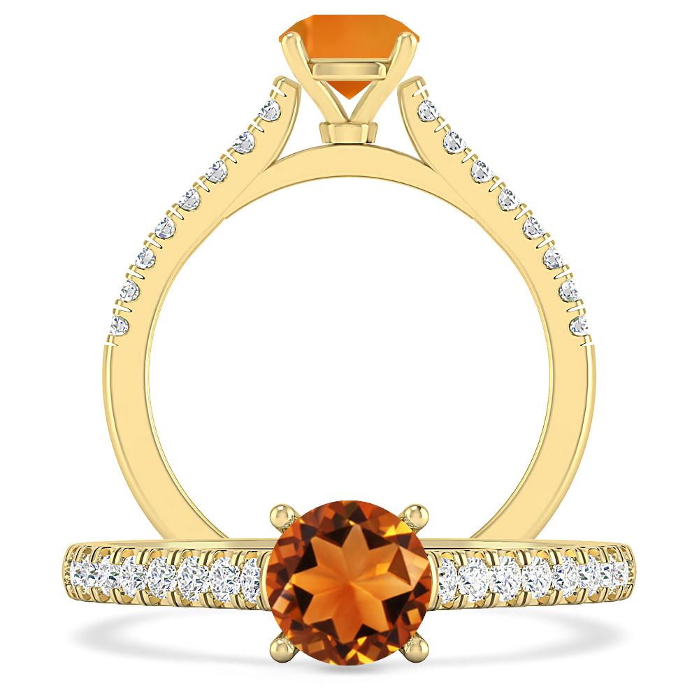 Yellow Gold - Citrine