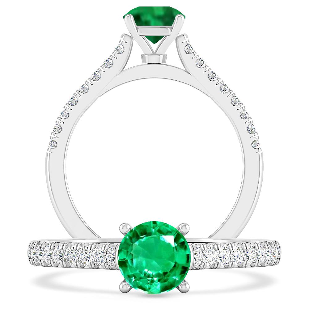 White Gold - Emerald
