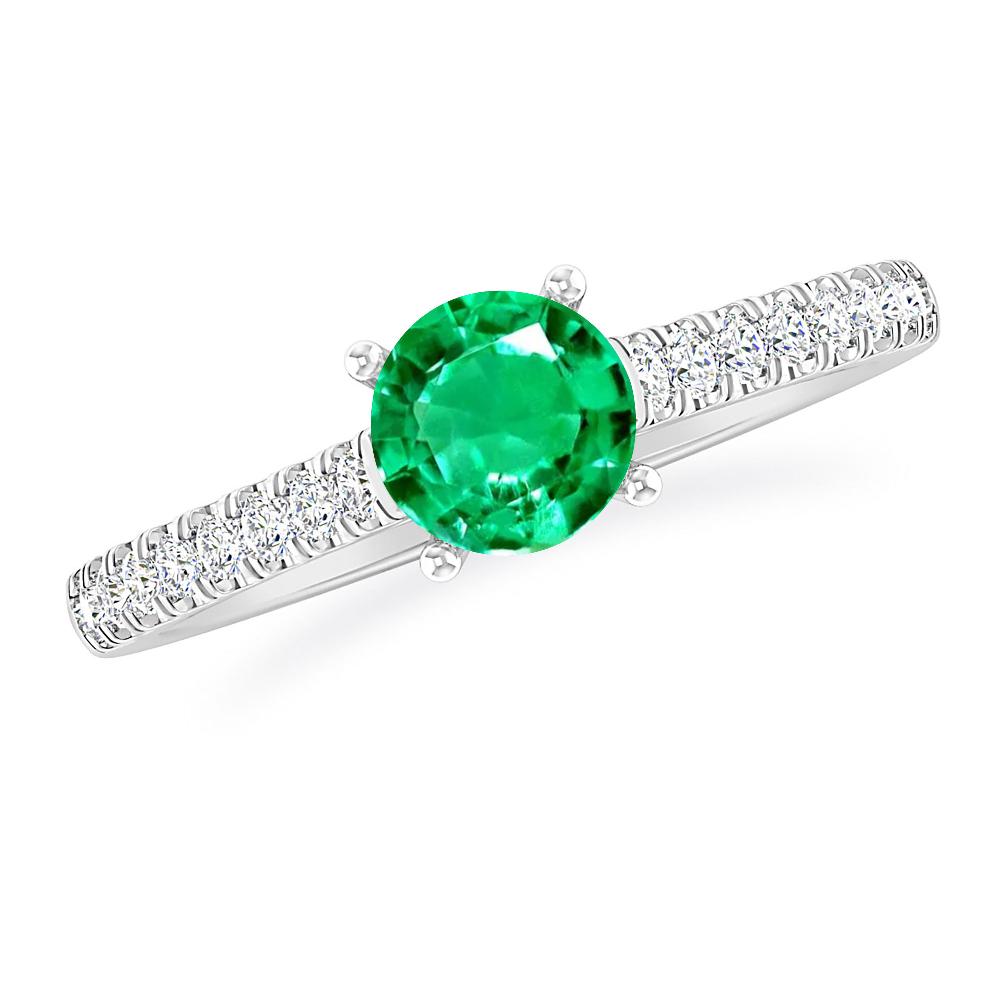 White Gold - Emerald