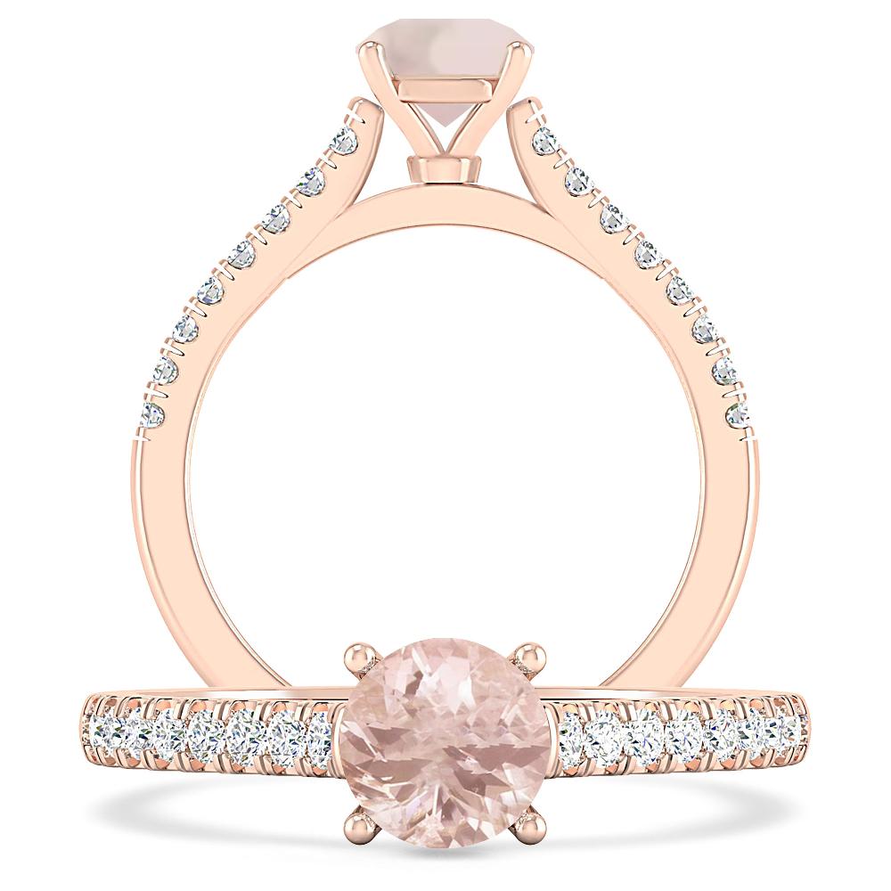Rose Gold - Morganite