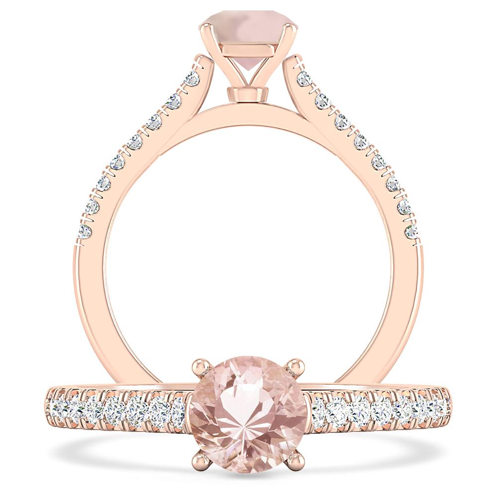 Rose Gold - Morganite