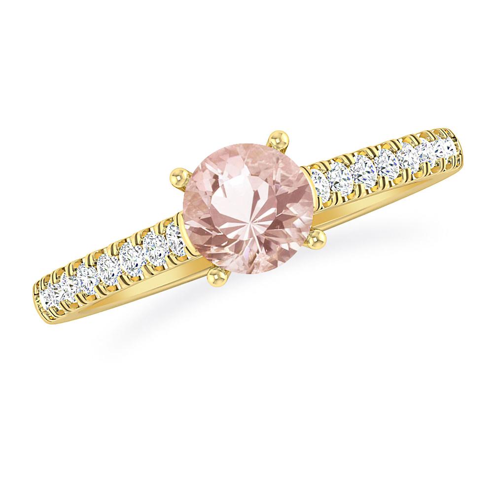 Yellow Gold - Morganite