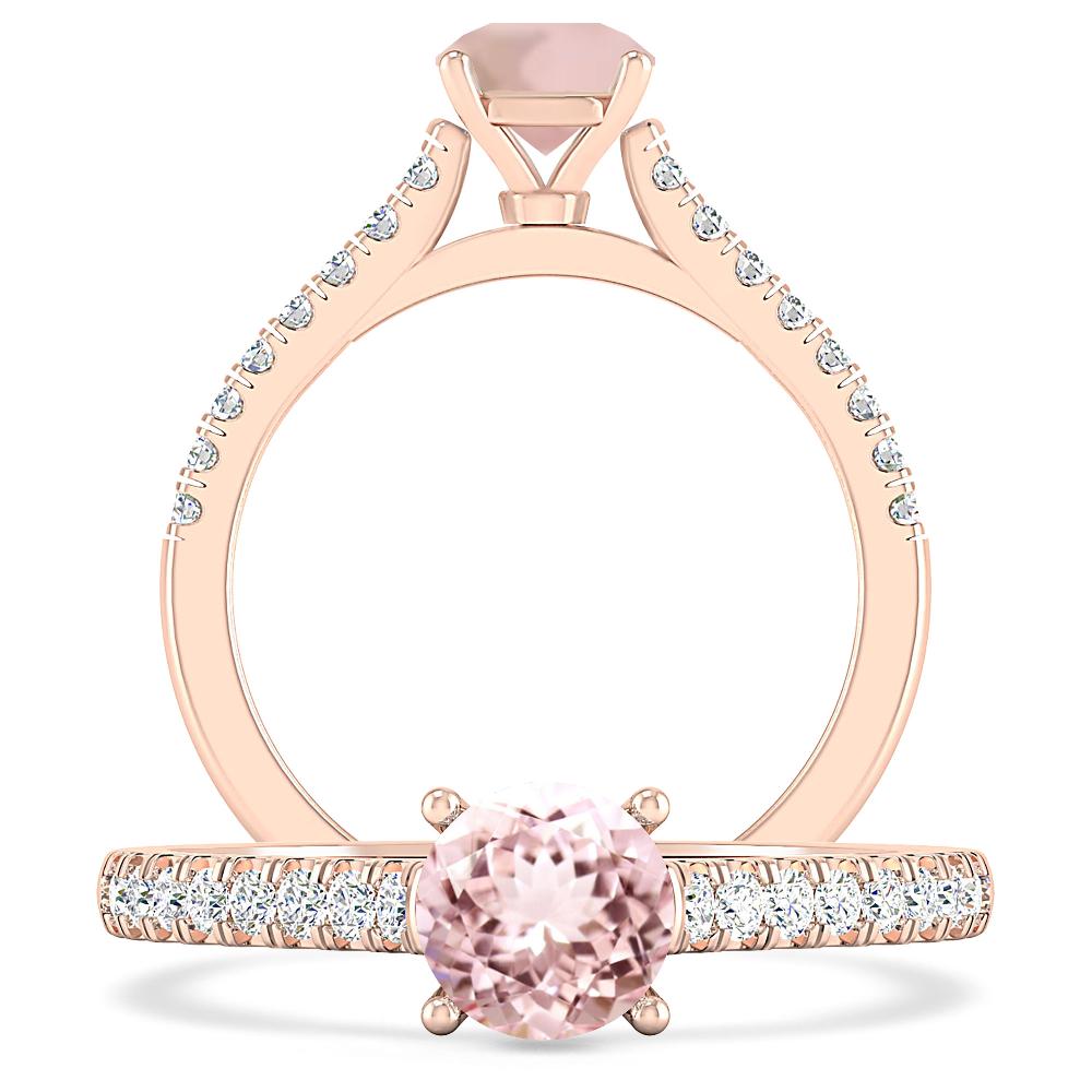 Rose Gold - Morganite