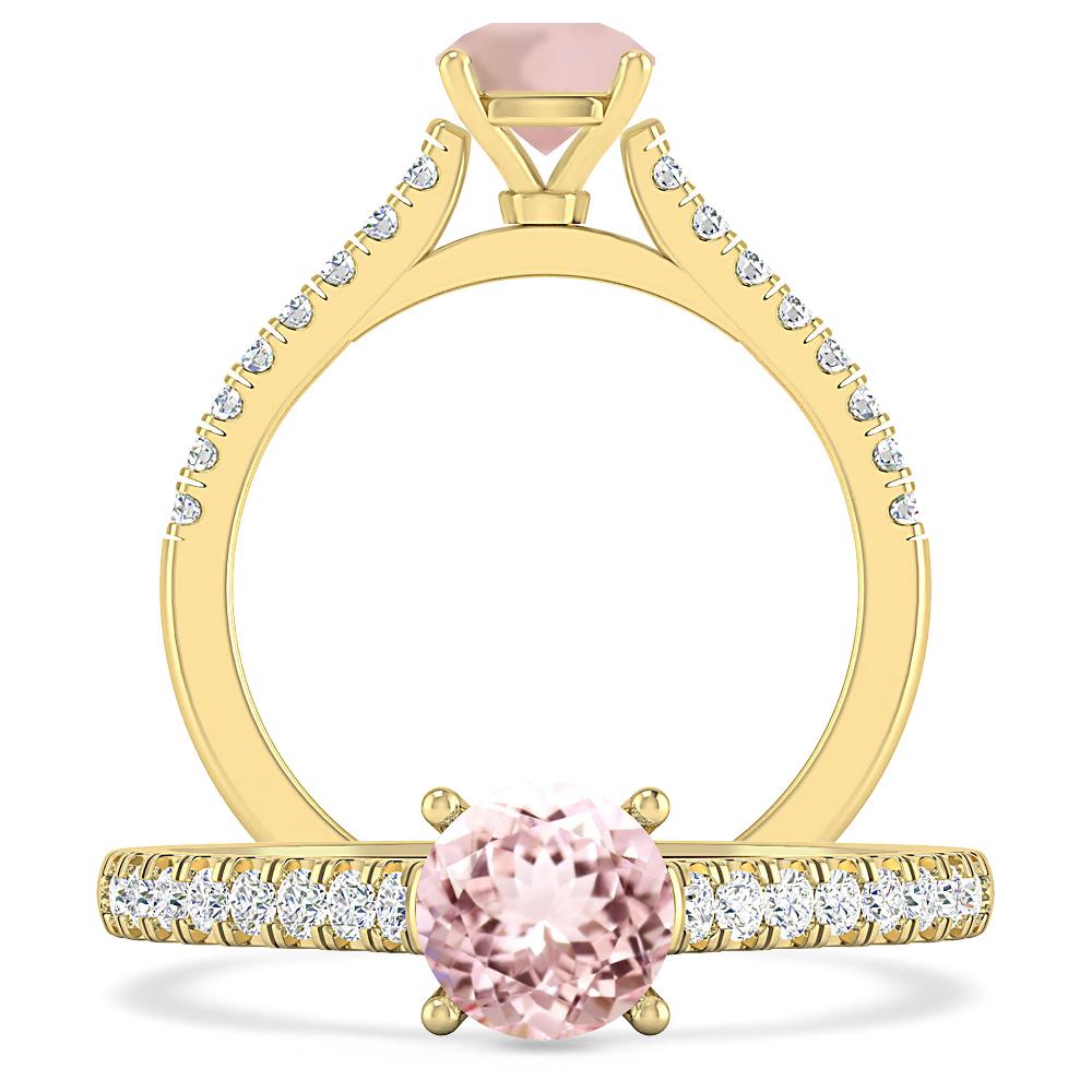 Yellow Gold - Morganite