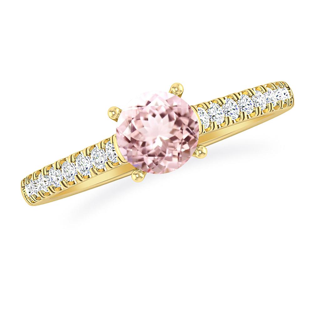 Yellow Gold - Morganite