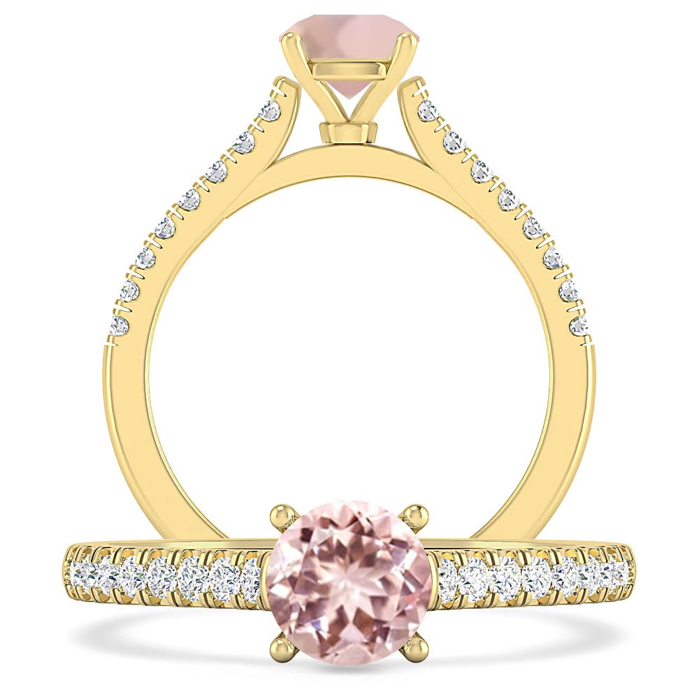Yellow Gold - Morganite