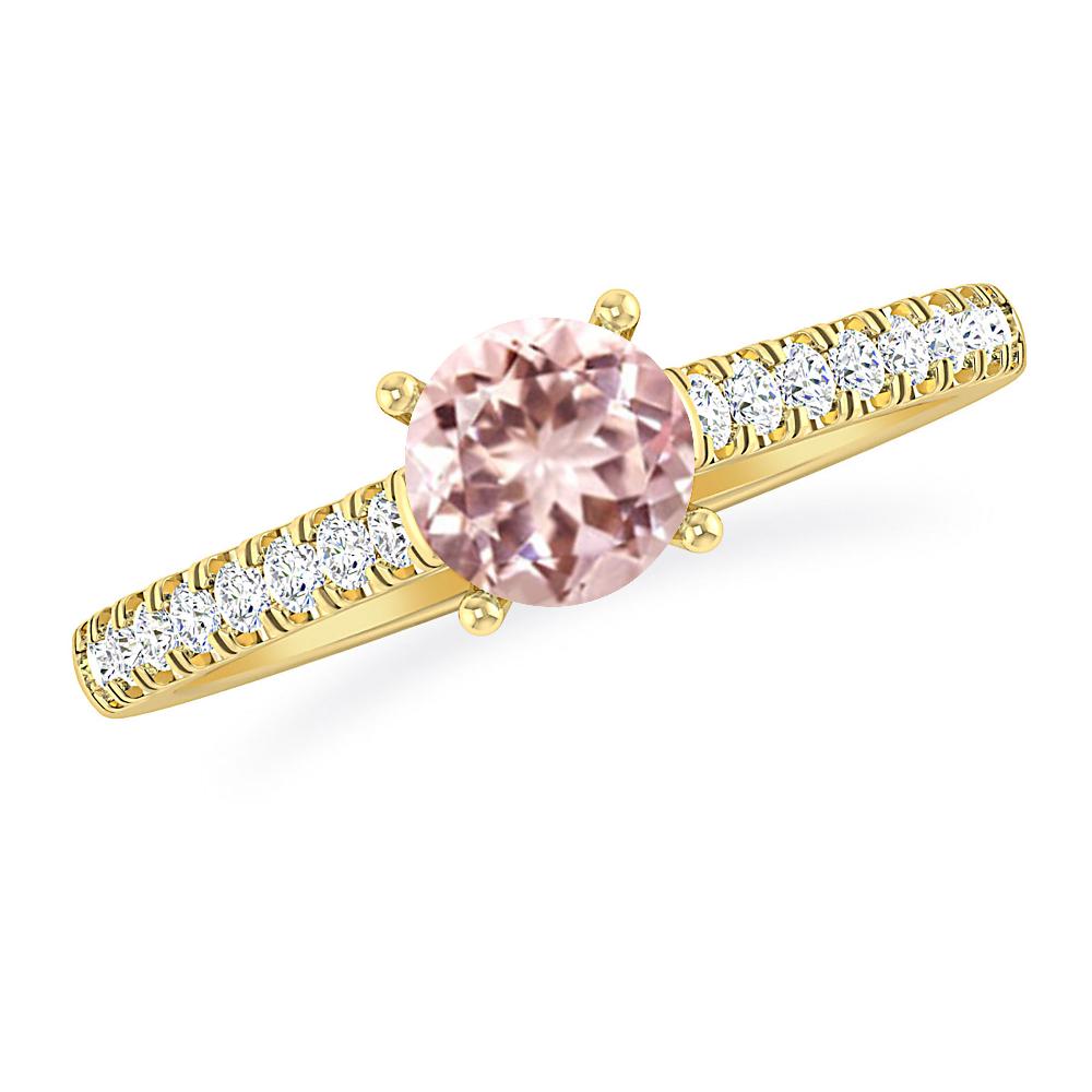 Yellow Gold - Morganite