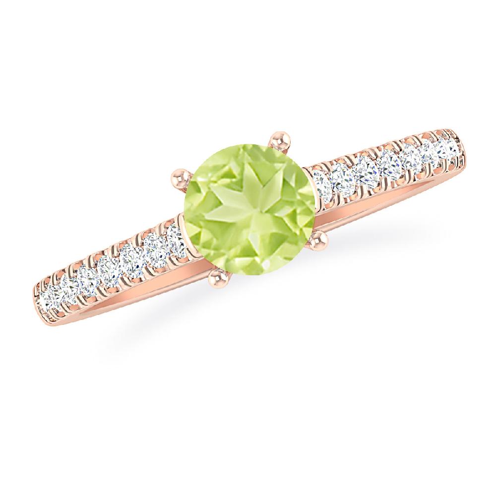 Rose Gold - Peridot