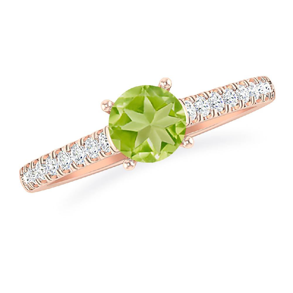 Rose Gold - Peridot