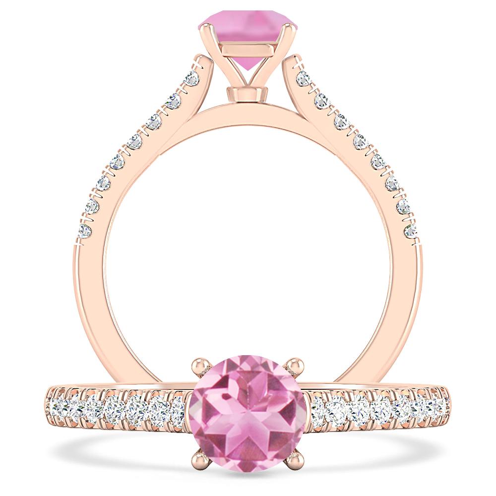 Rose Gold - Pink Tourmaline