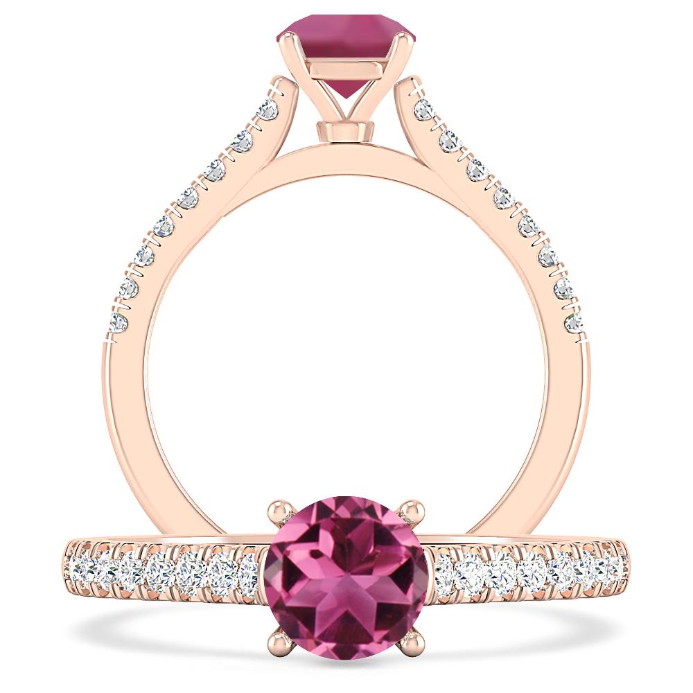 Rose Gold - Pink Tourmaline