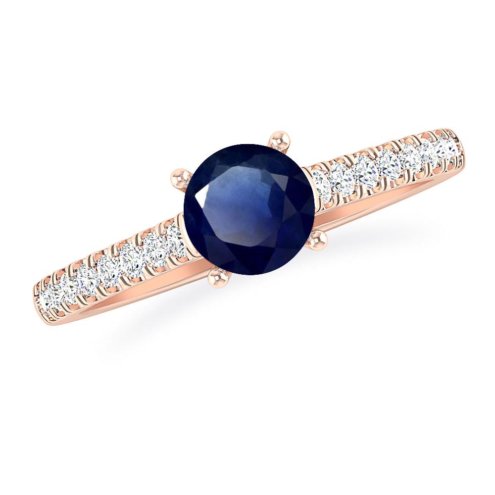Rose Gold - Sapphire