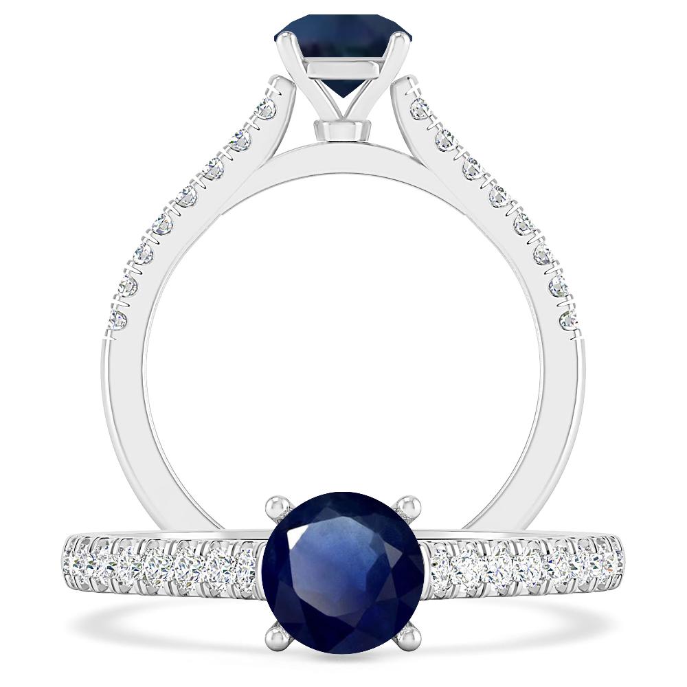 White Gold - Sapphire