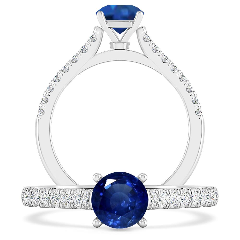 White Gold - Sapphire