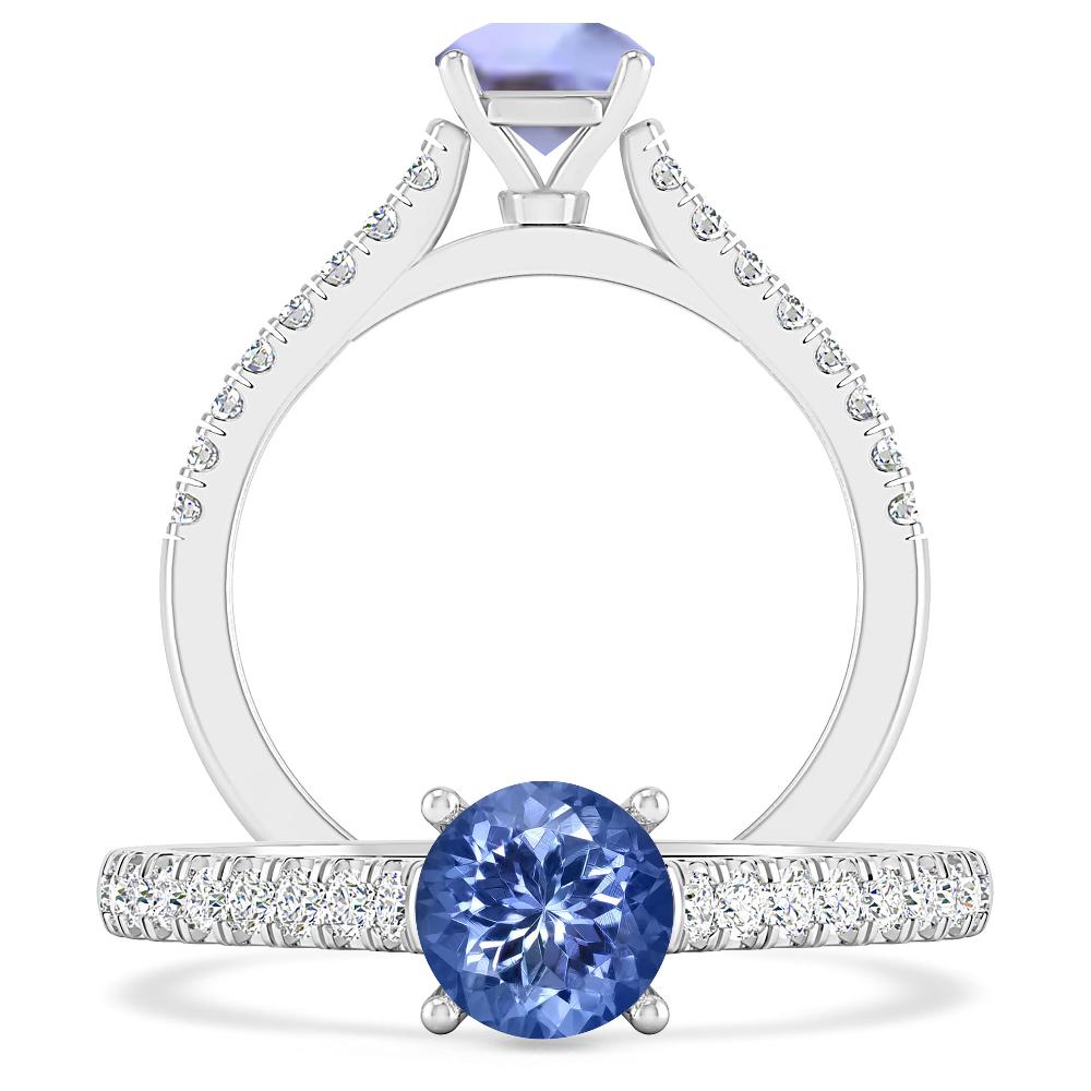 White Gold - Tanzanite